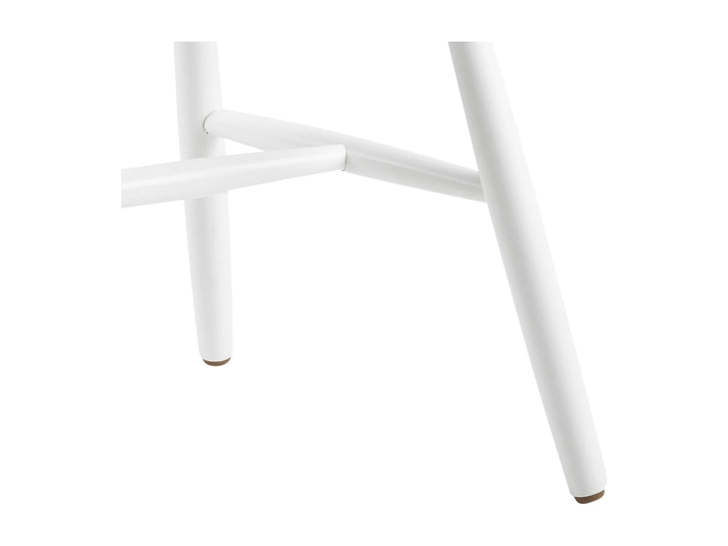 2x Krzesło Norden chair drewniane, kolor biały