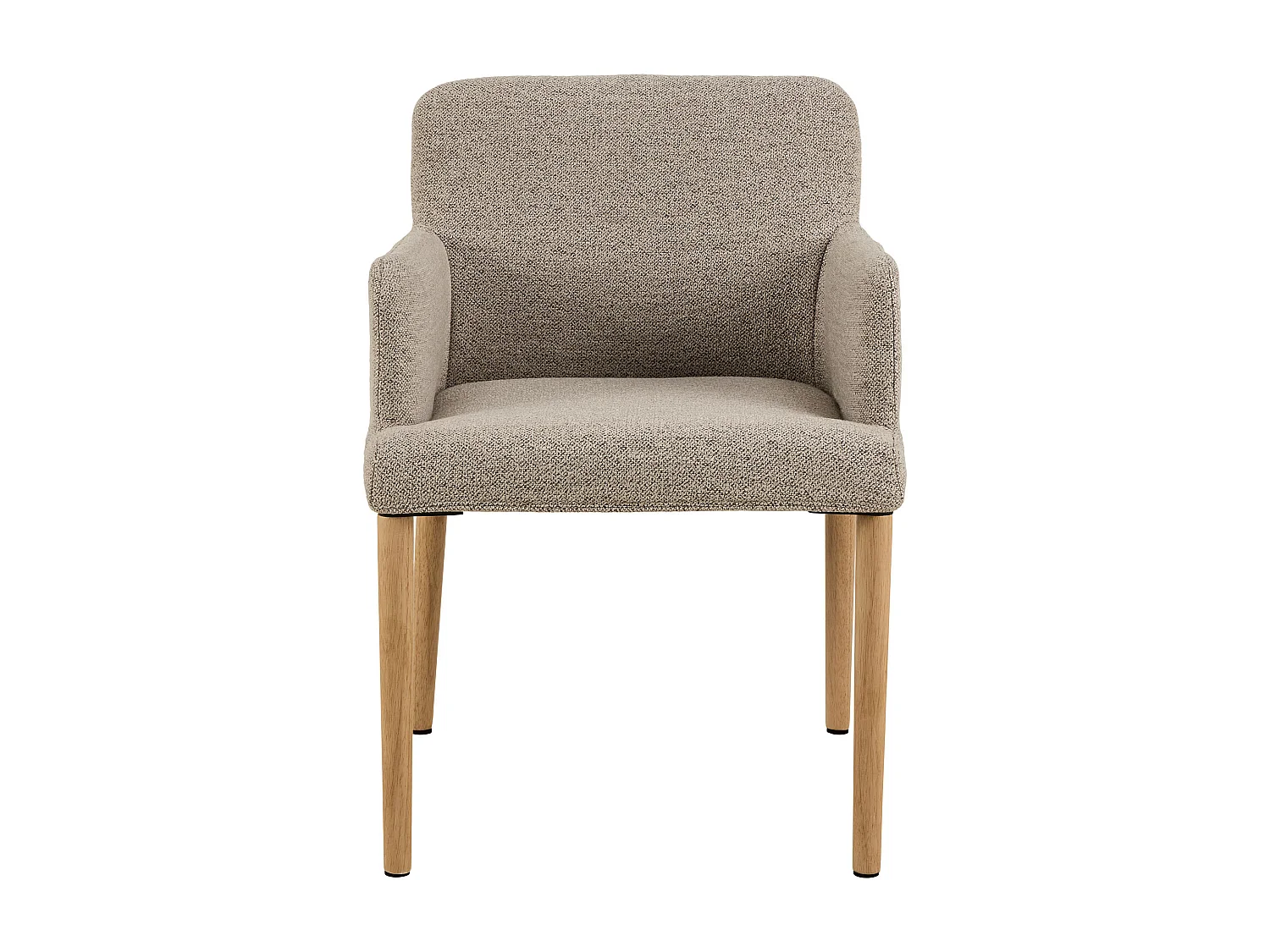 2x Krzesło Comforta tapicerowane z podłokietnikami, Beige 60