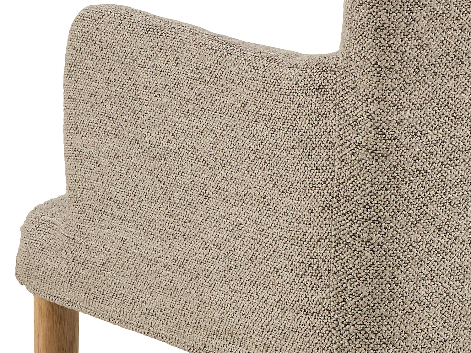 2x Krzesło Comforta tapicerowane z podłokietnikami, Beige 60