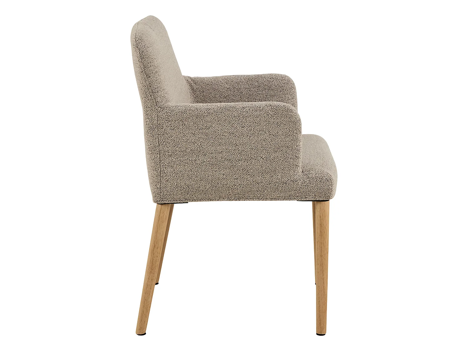 2x Krzesło Comforta tapicerowane z podłokietnikami, Beige 60