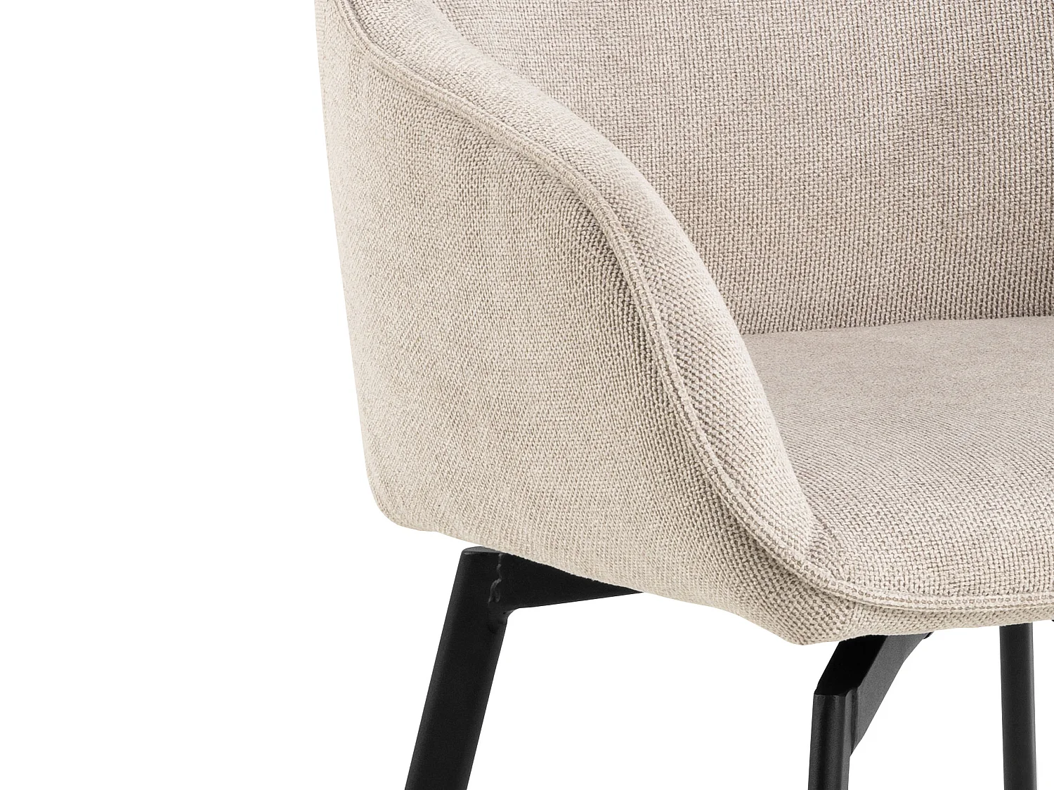 2x Krzesło Haven tapicerowane, Caso beige 3