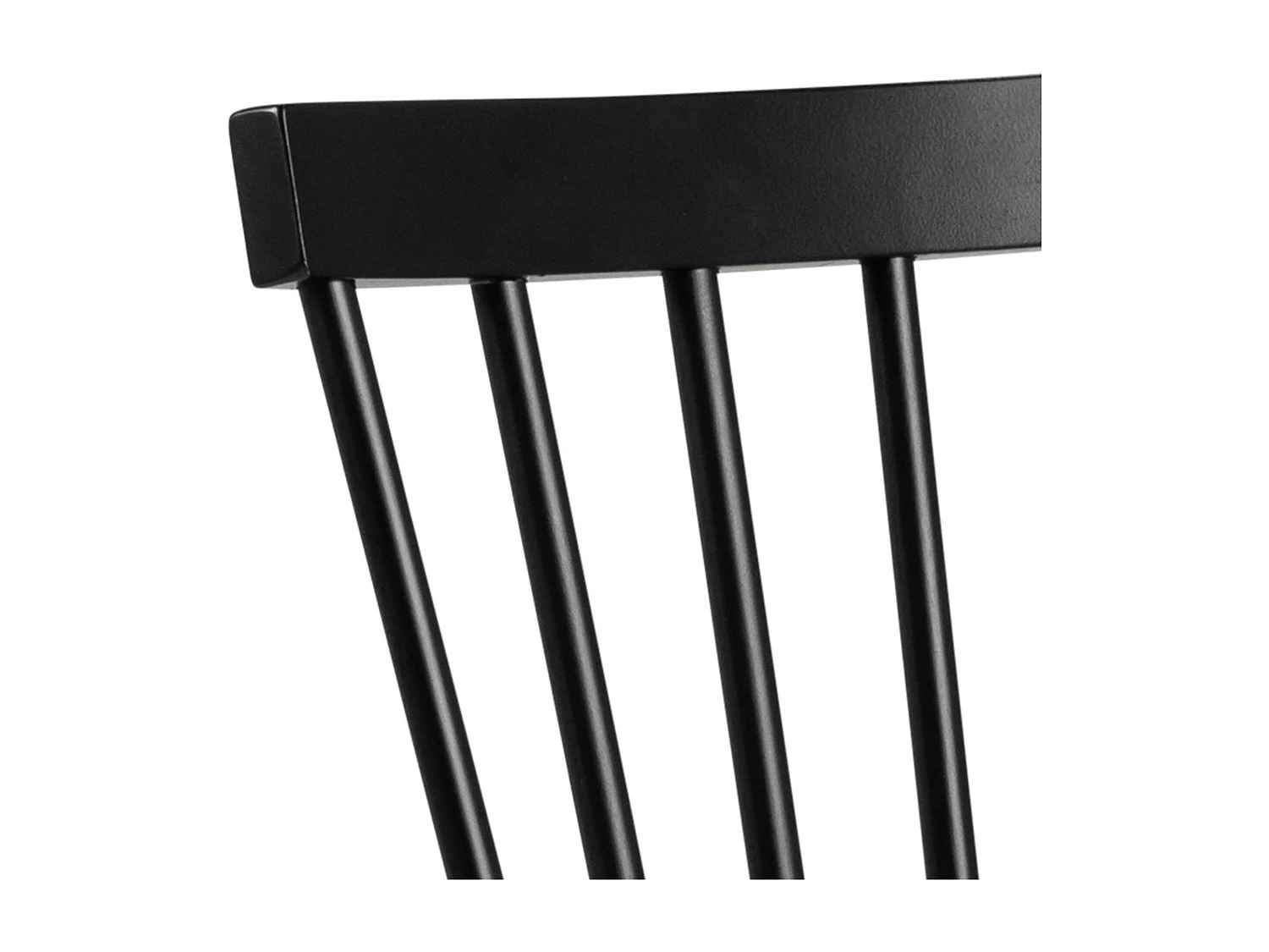 2x Krzesło Norden chair drewniane, kolor czarny