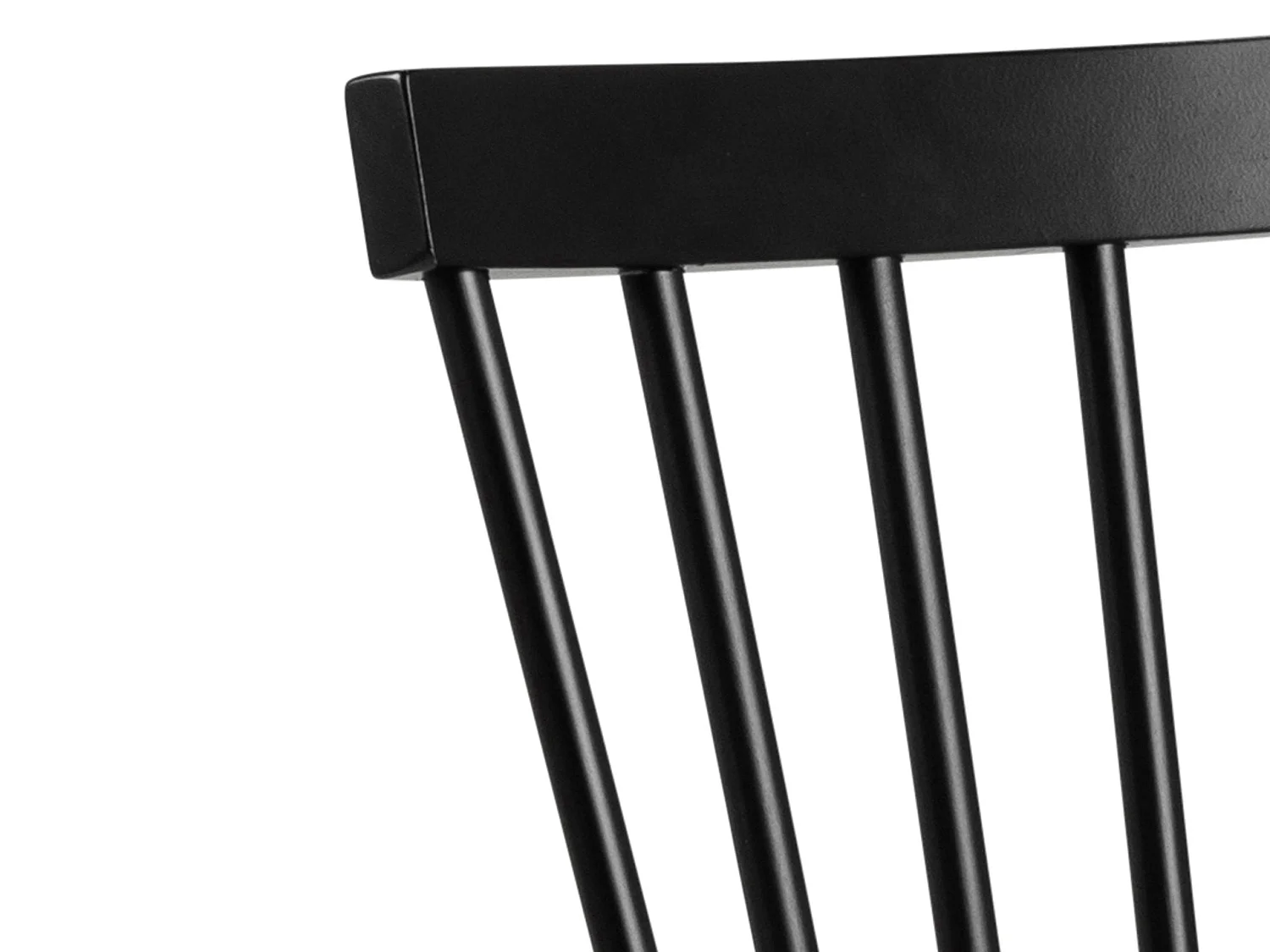 2x Norden houten stoel, kleur zwart