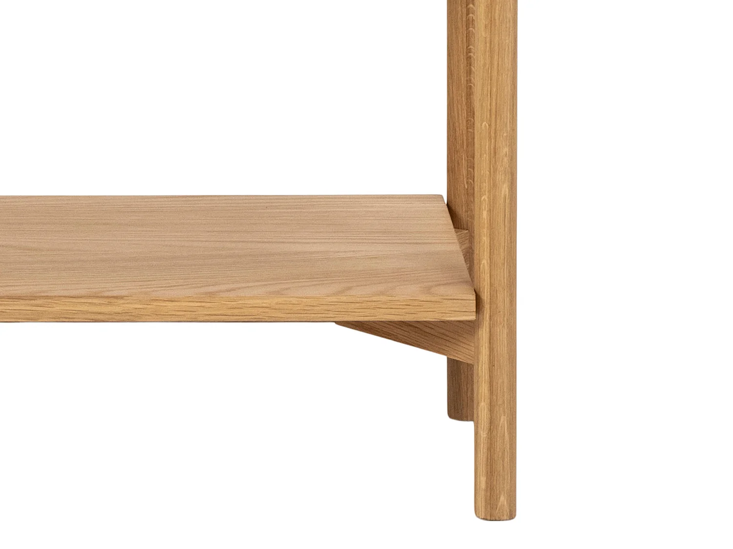 Étagère Fjord en chêne haute 160x86 cm – style scandinave, couleur chêne huilé