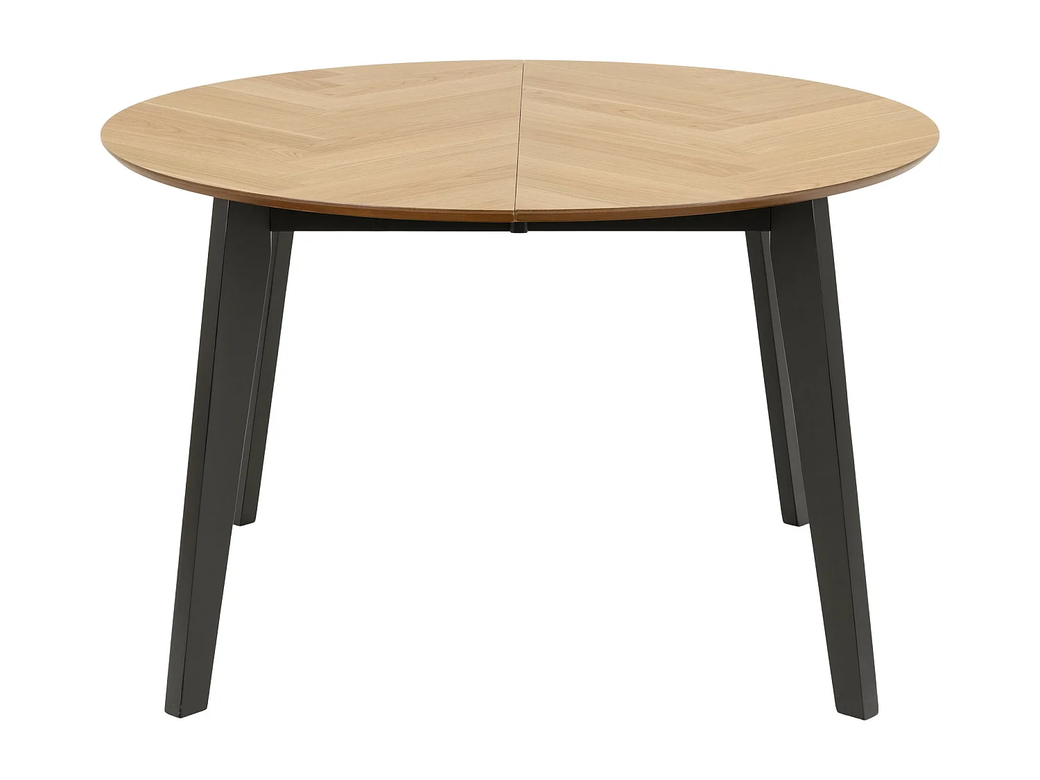 Stół okrągły rozkładany 120-198 cm Herringbone