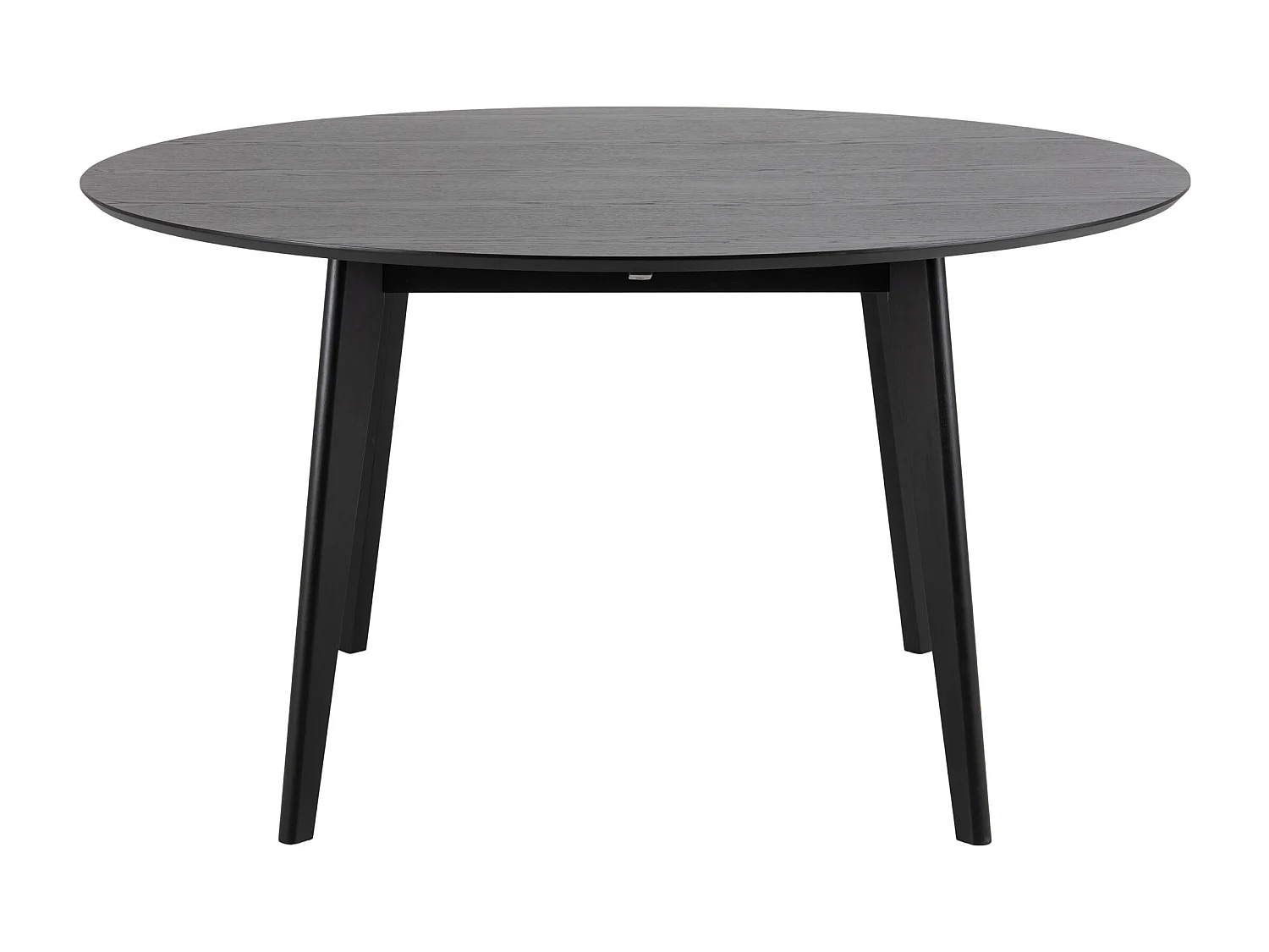 Stół okrągły Lumo 140 cm – styl skandynawski, kolor czarny matowy