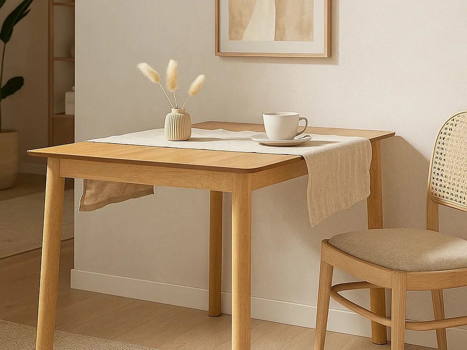 Stół Hikari 120x80 – dla 4 osób, skandynawski styl