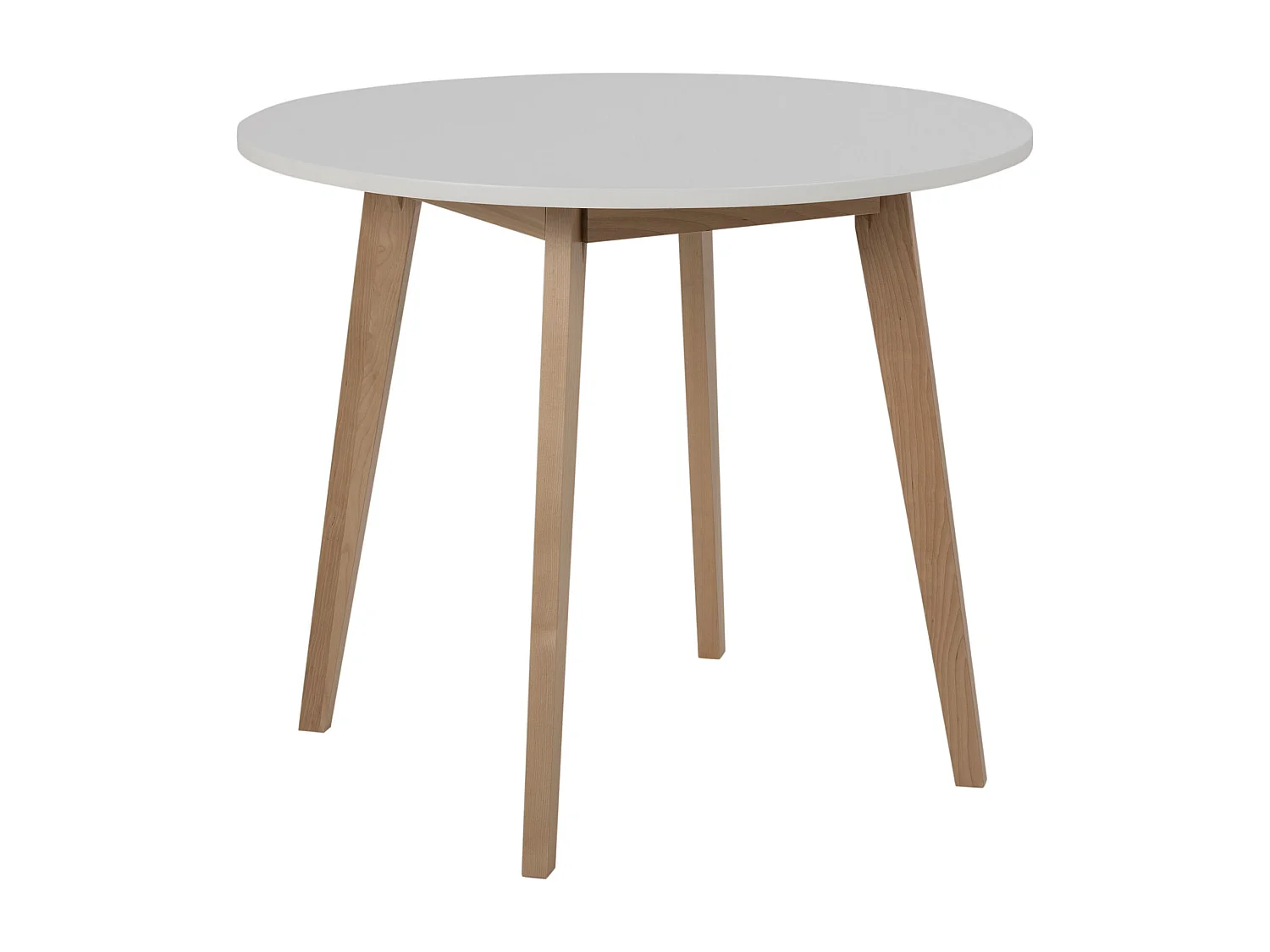 Stół okrągły 90 cm White Skand