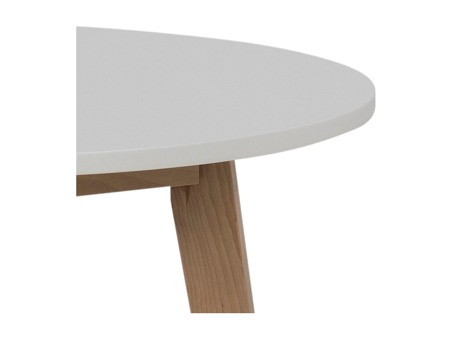 Stół okrągły 90 cm White Skand