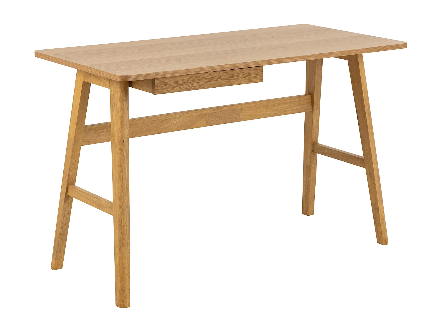 Bureau Vigo 120 cm avec tiroir, couleur Oak lacquered