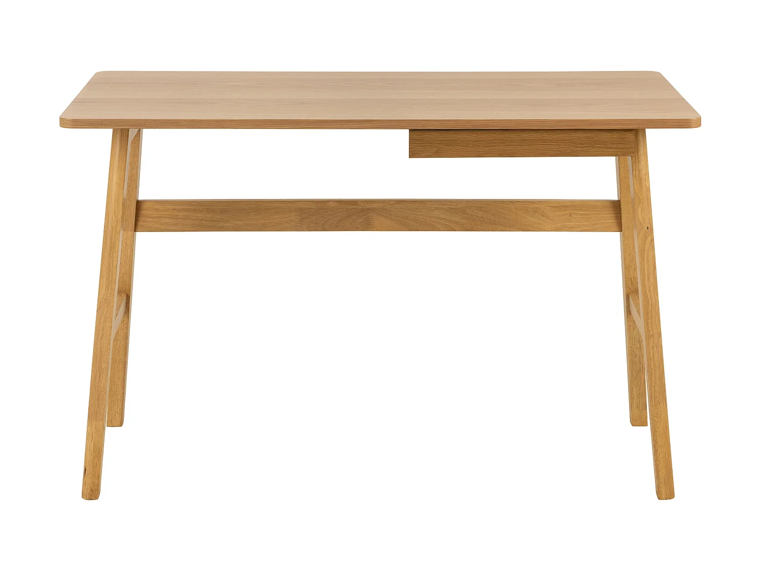Bureau Vigo 120 cm avec tiroir, couleur Oak lacquered