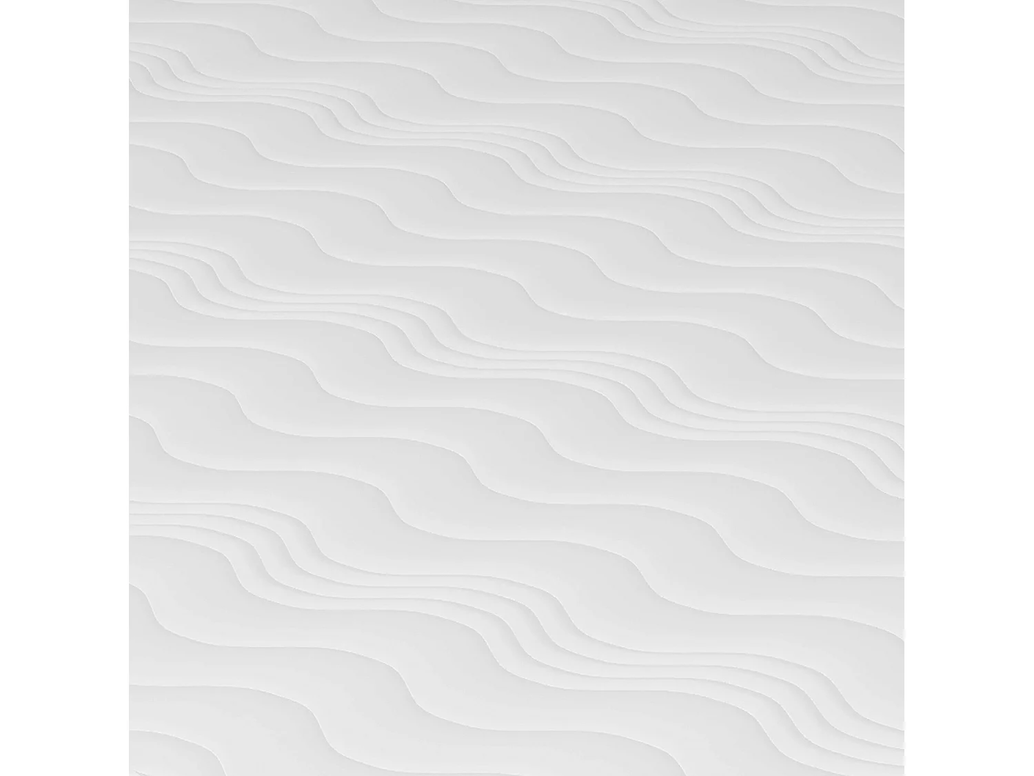 Lit haaus Malmo 200x90 cm avec matelas en mousse inclus, Chêne Artisan / Argile