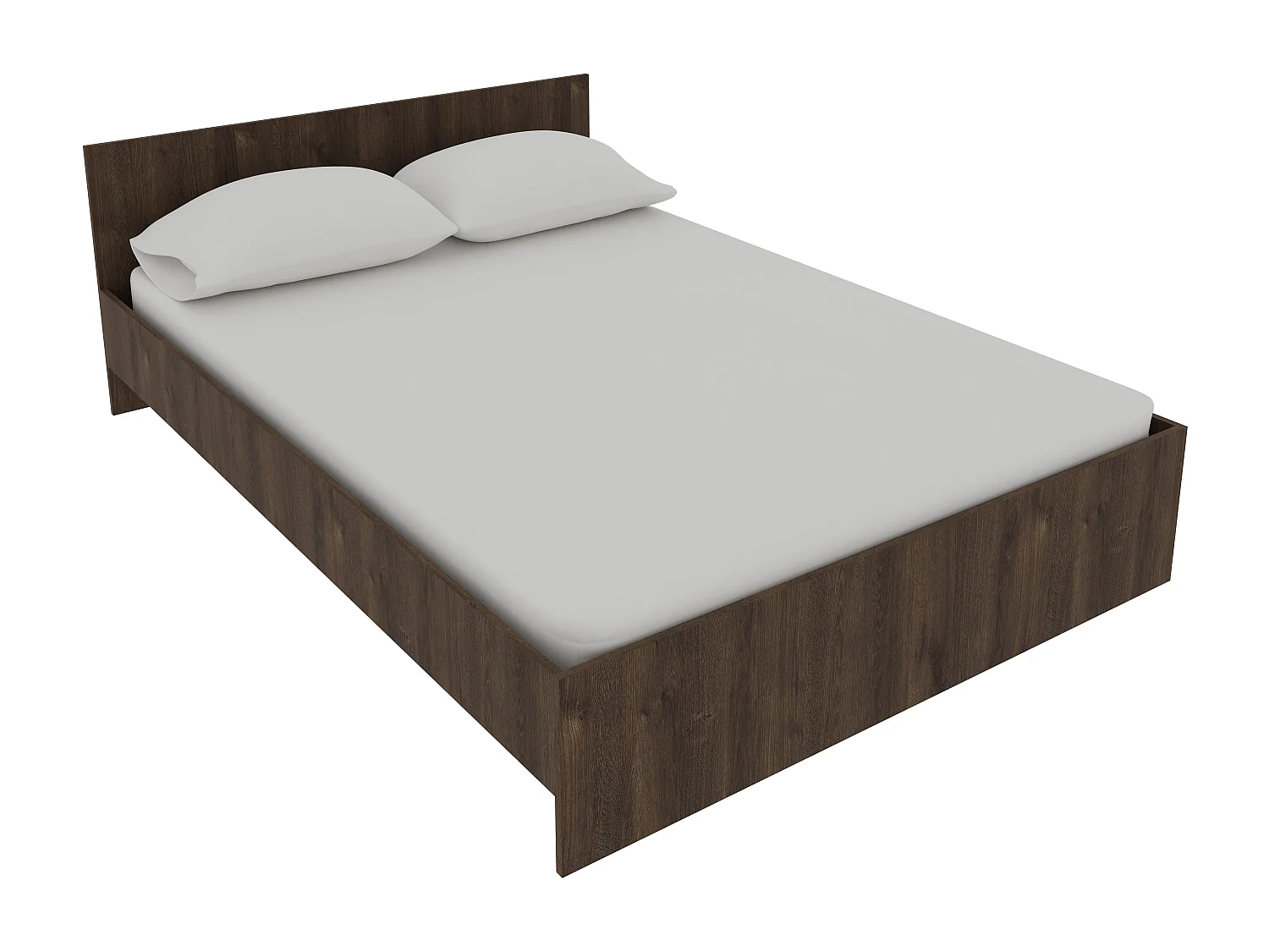 Bed Remi, 200 x 140 cm, Brons eiken