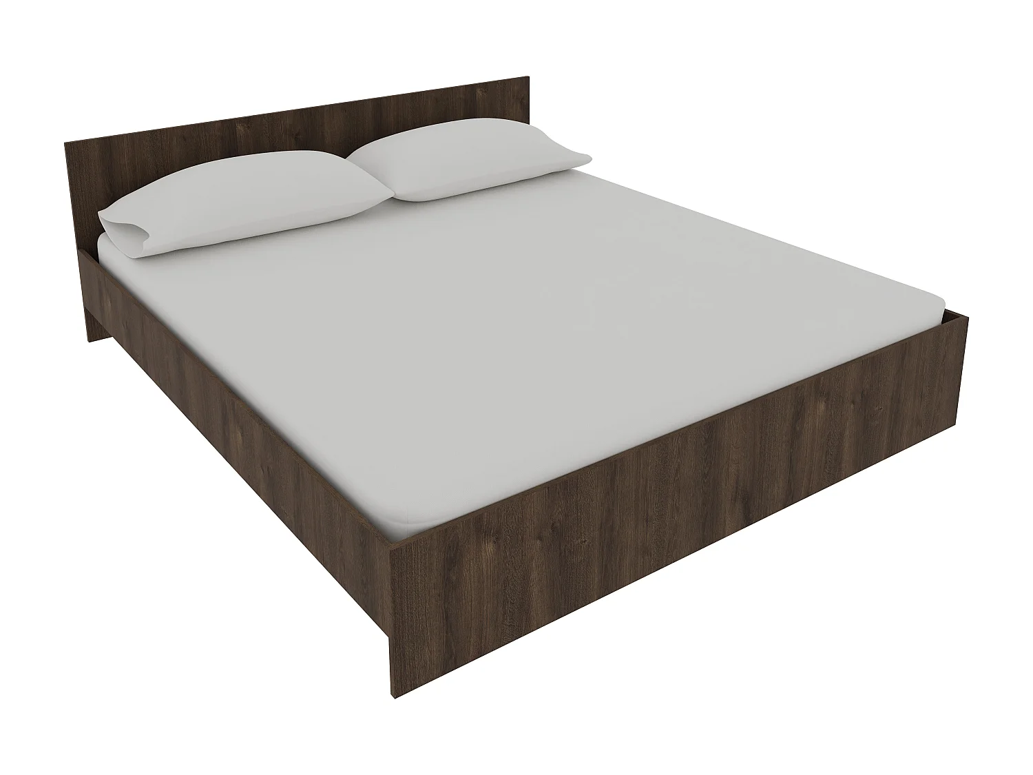 Letto haaus Remi 180x200 cm rovere bronzo
