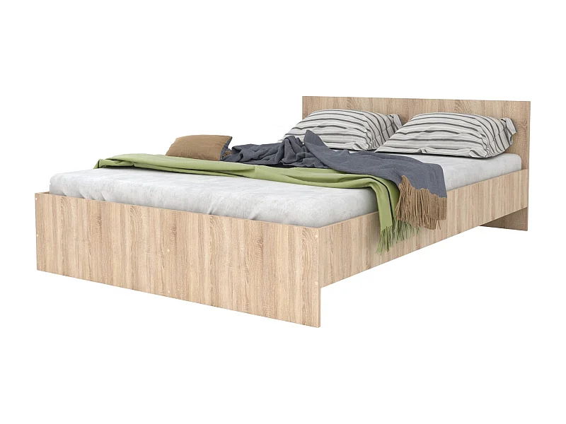 Cama haaus Remi 140x200 cm roble Sonoma