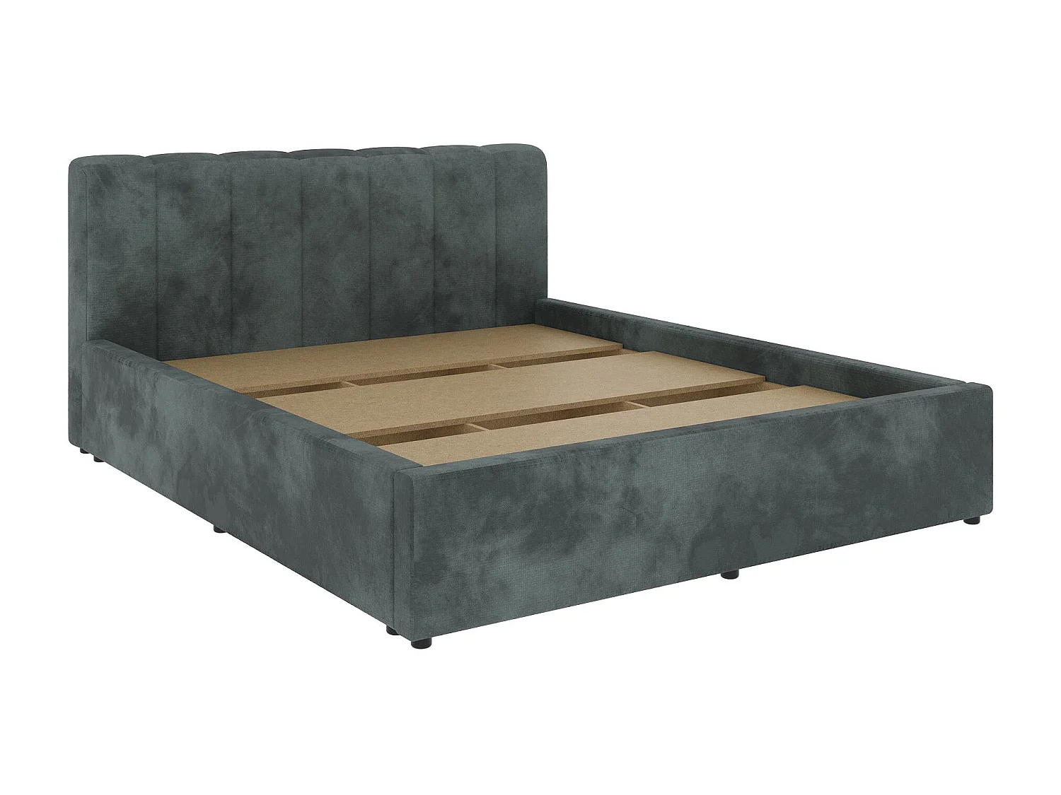 Cama estofada Almo haaus, 200 x 160 cm, Menta