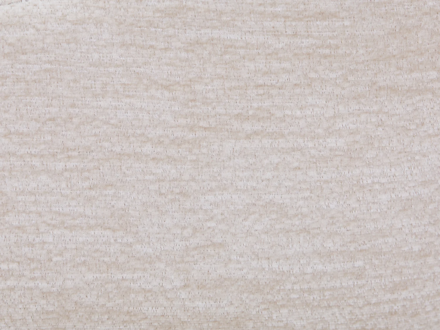 Lot de 2 chaises en tissu texturé et métal - Beige - ALORINA