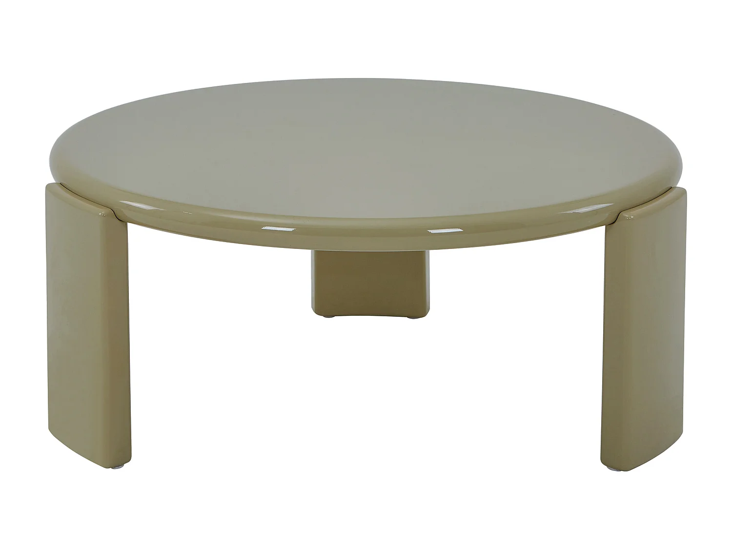 Table basse en MDF - Vert brillant - ZYRENIA