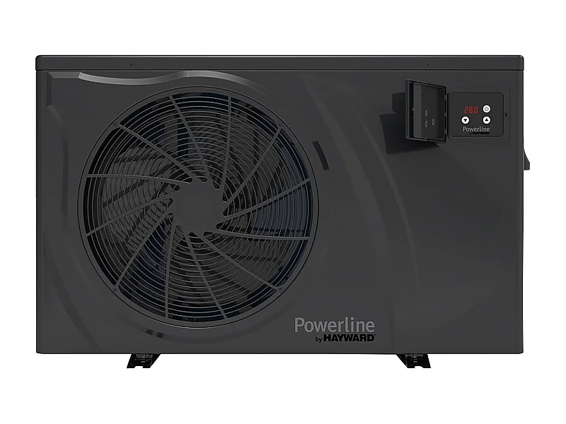 6 kw/h inverter zwembadwarmtepomp "PowerLine by Hayward" - Zwart