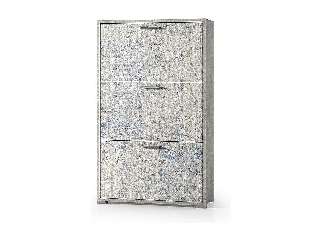 Armoire À Chaussures 3 Portes À Double Profondeur