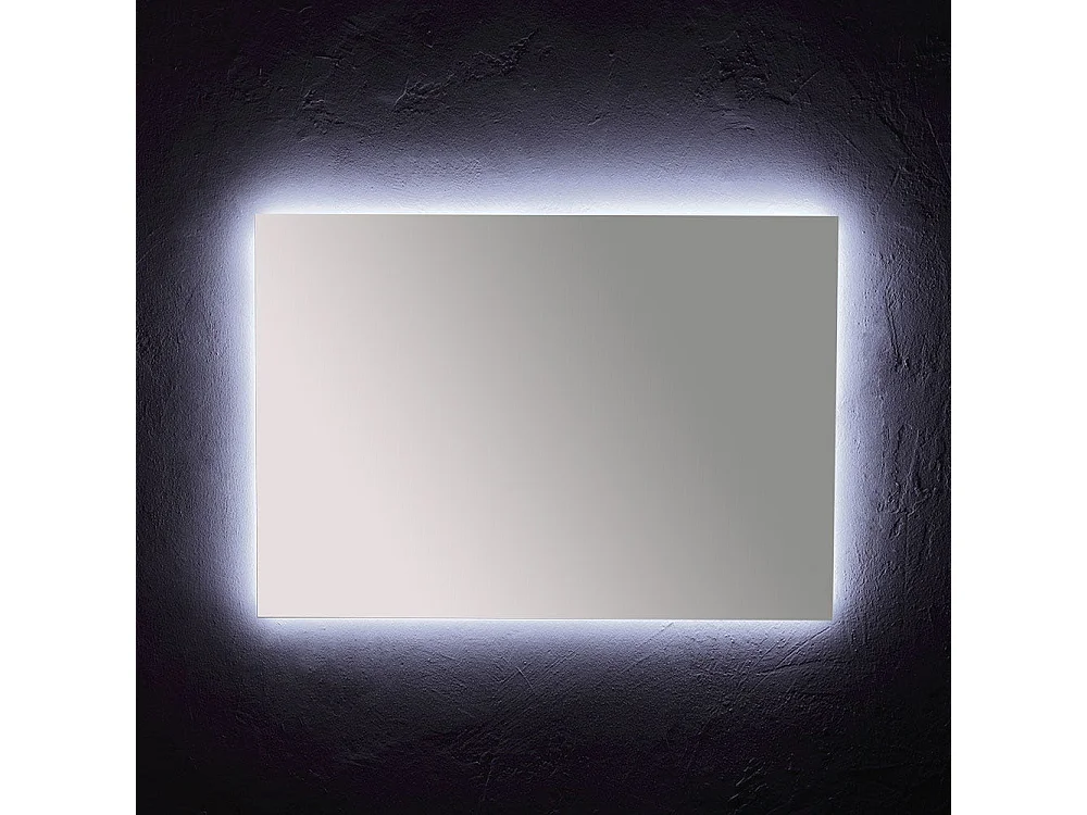 Mirror Avec Éclairage Périmétral Led 100X70 Cm