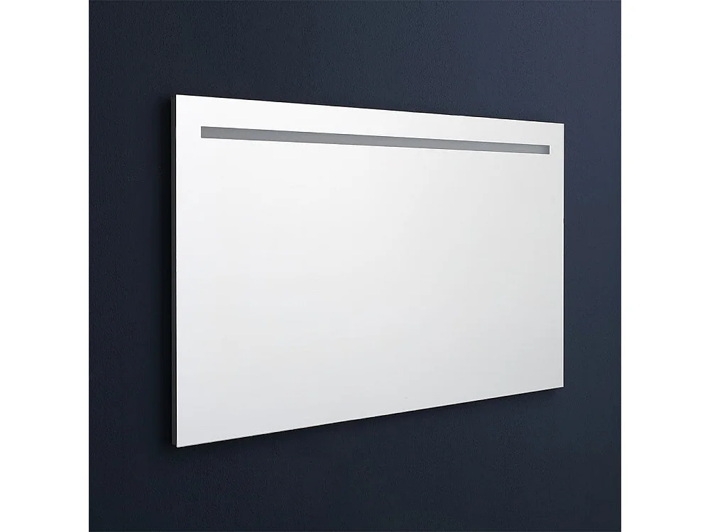 Miroir Avec Bande Led Supérieure Rétroéclairé 120X70 Cm