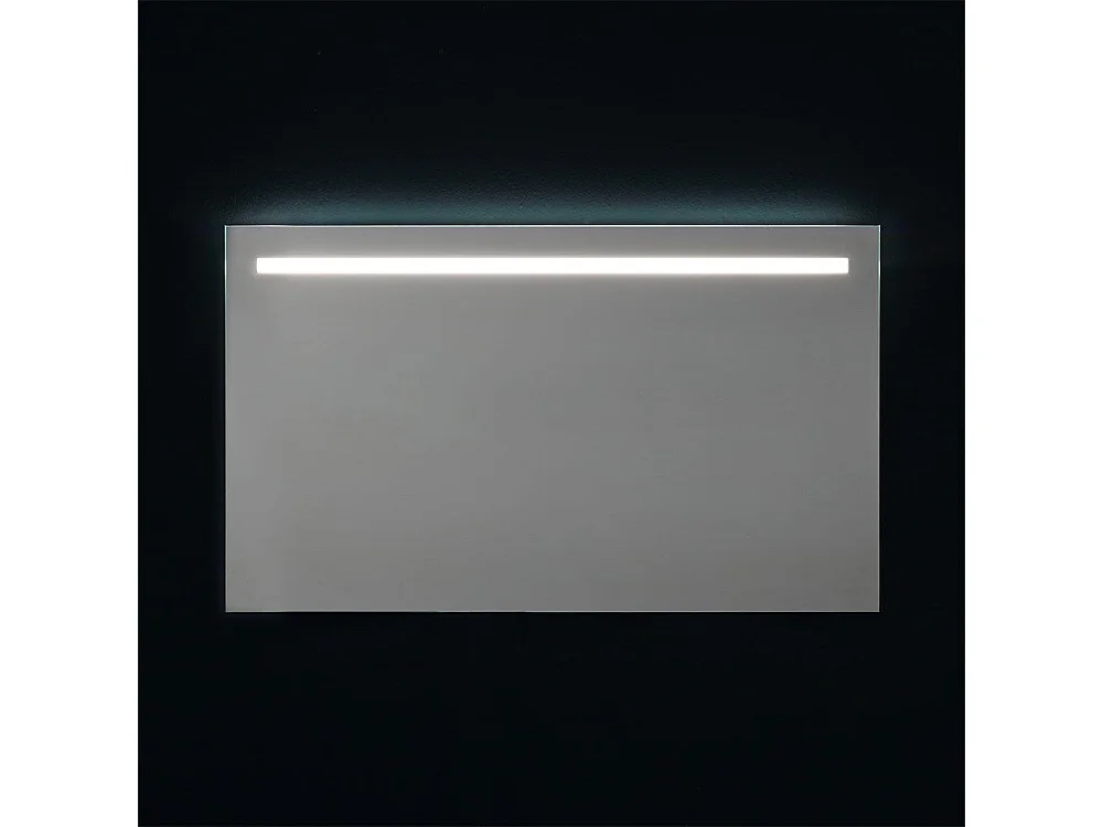 Miroir Avec Bande Led Supérieure Rétroéclairé 120X70 Cm