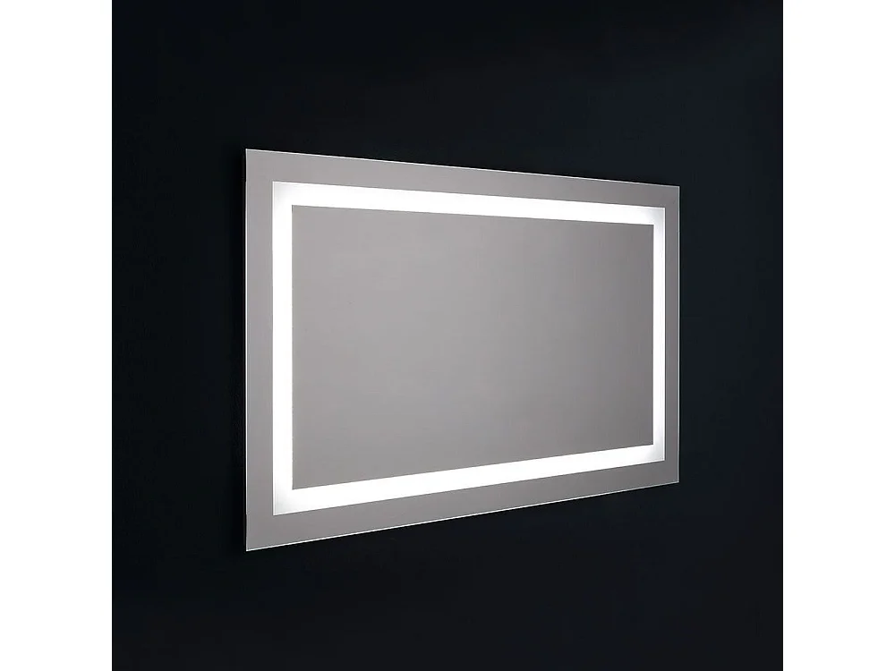 Miroir De Salle De Bain Avec Led Cm 120X70 Senseur Touch Réversible