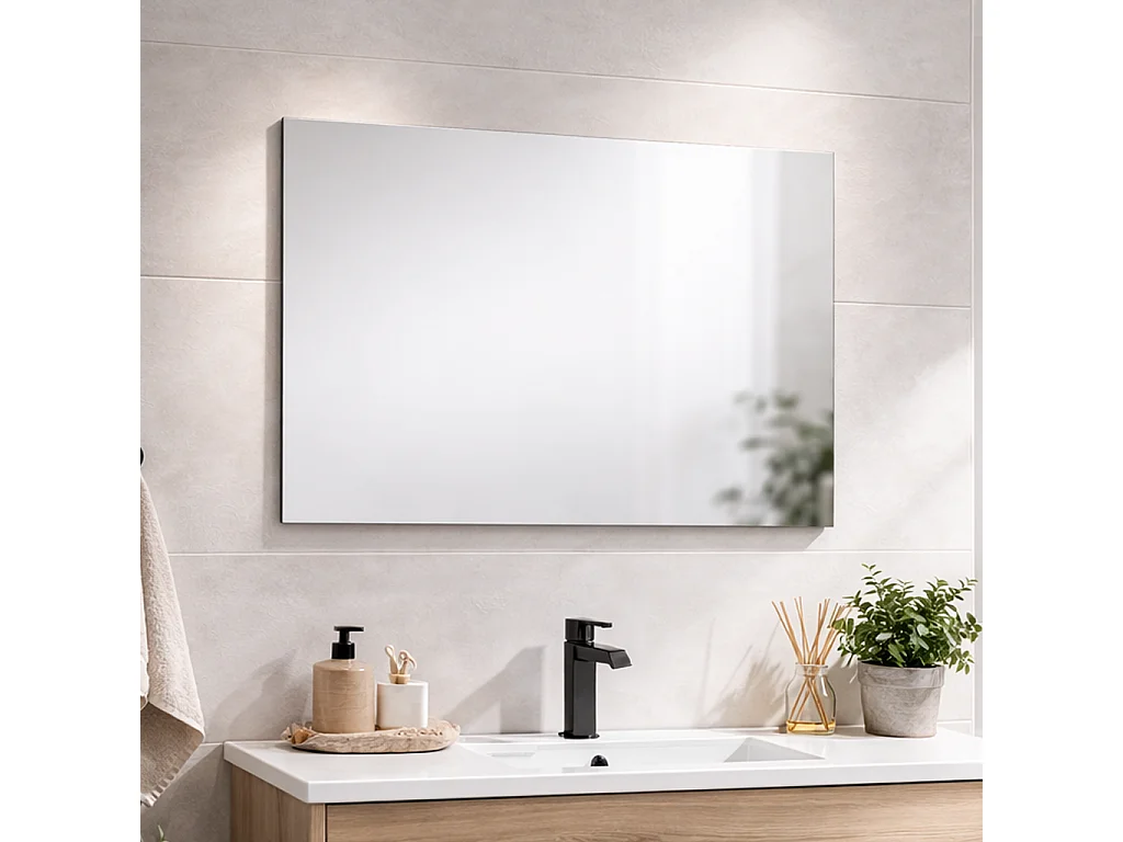 Miroir Affleurant 60X80 Installation Réversible