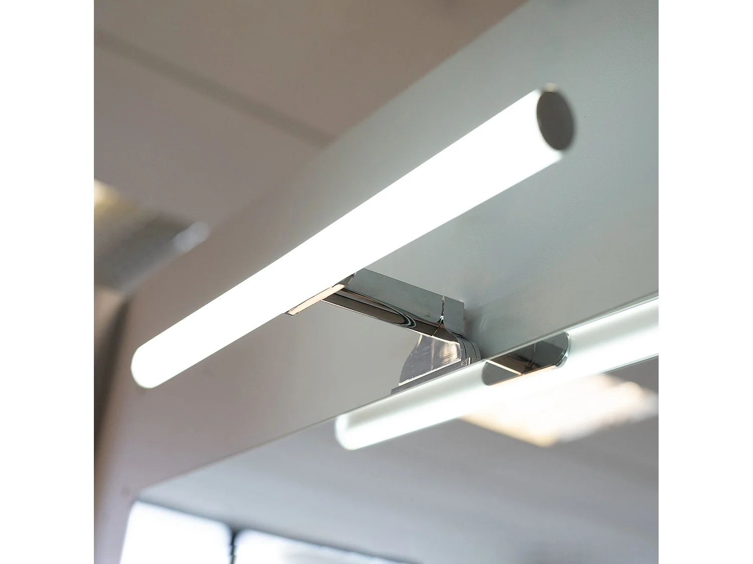 Lampe Avec Led Ronde De 40Cm À Lumière Froide Pour Miroir | Aurora