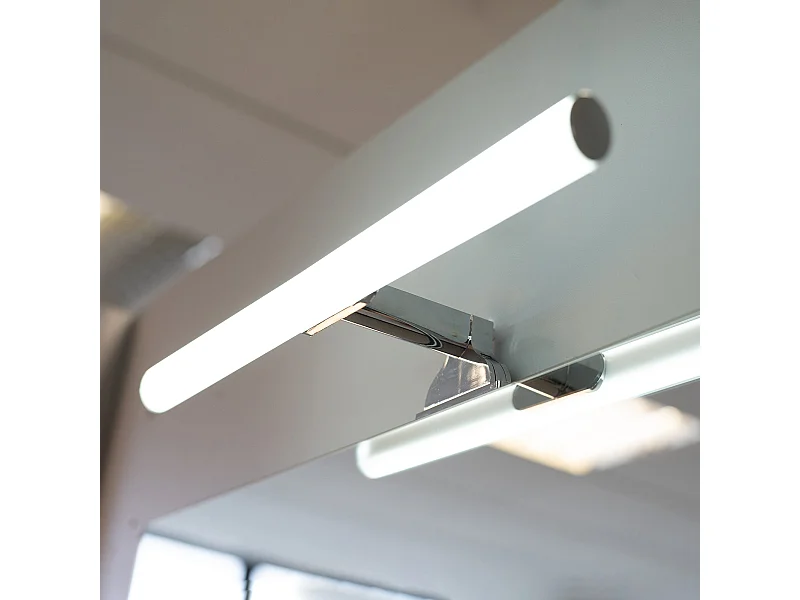 Lampe Avec Led Ronde De 40Cm À Lumière Froide Pour Miroir | Aurora