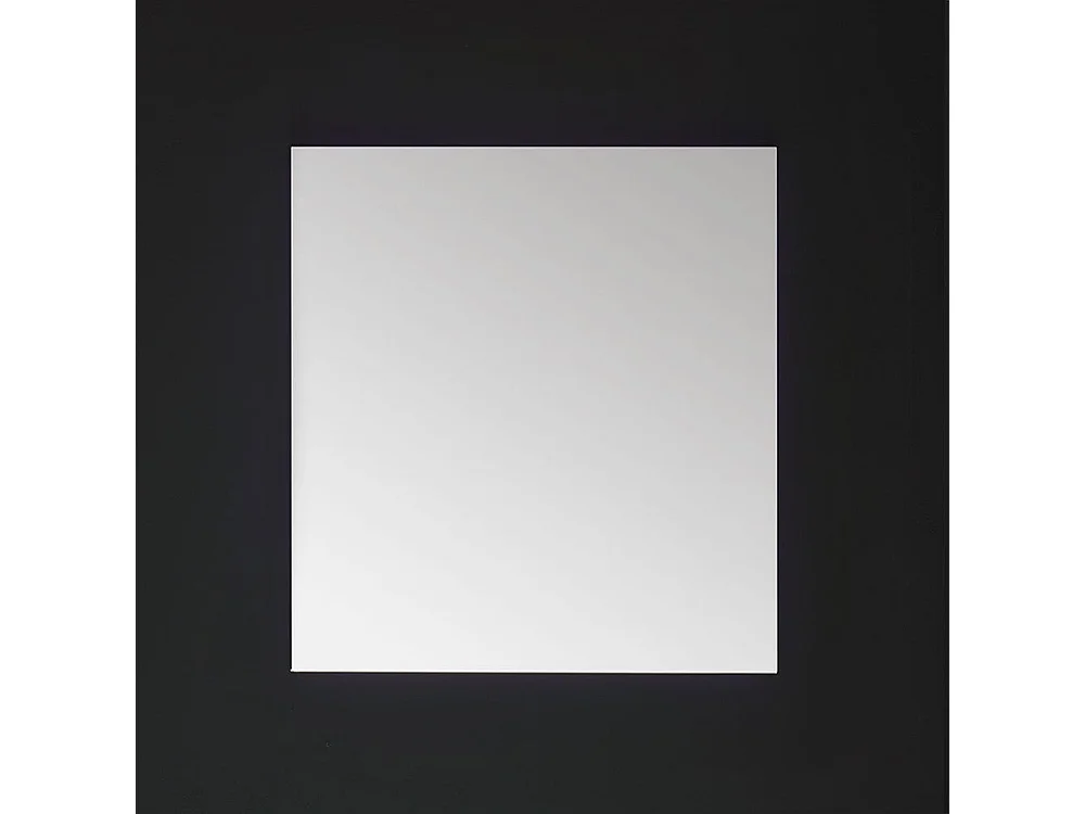 Miroir De Salle De Bain 80X70 Cm Avec Rétro-Éclairage À Leds