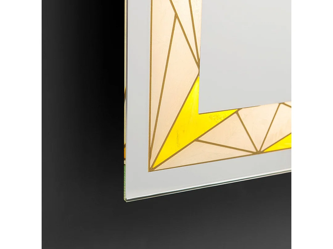 Miroir Mural Rectangulaire Éclairé Par Led 60X80