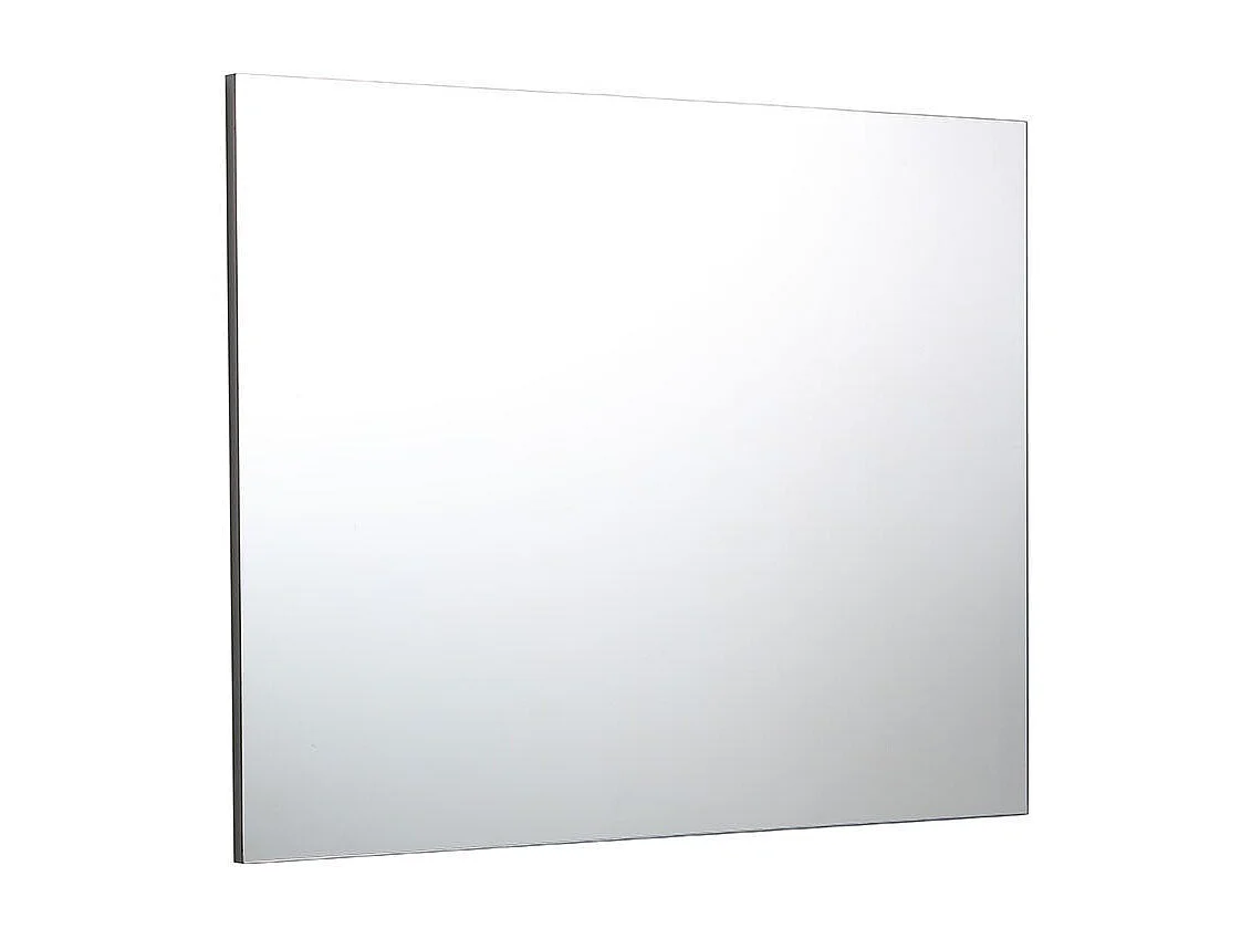Miroir Pour Salle De Bain 90X70 Cm Réversible Avec Cadre À Support