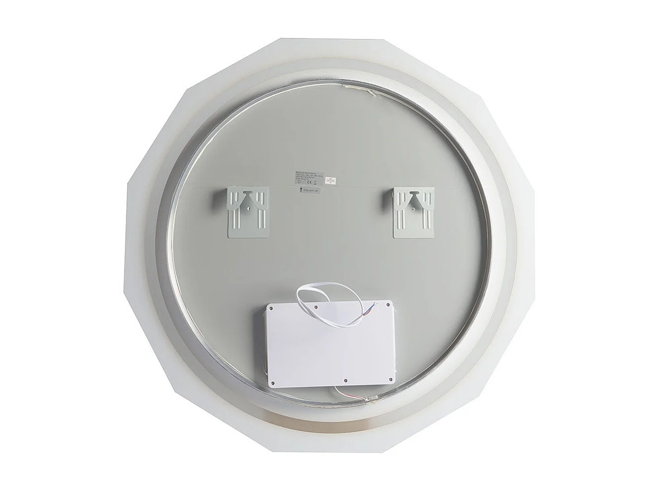 Miroir À Facettes Rond 75Cm