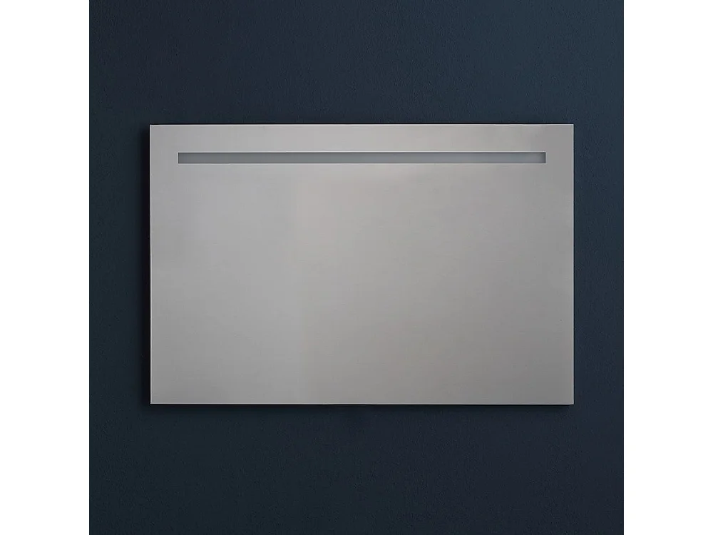 Miroir 90X60 Retro-Éclairé Avec Bande Led En Haut