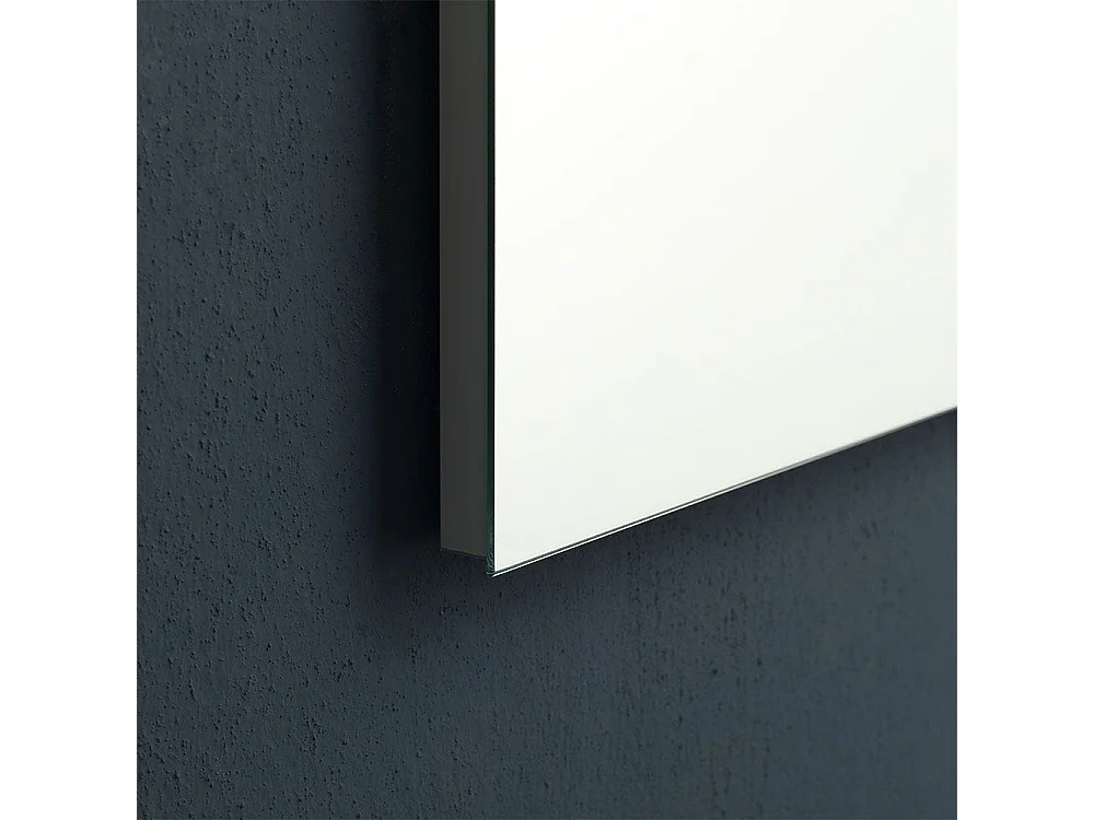 Miroir 90X60 Retro-Éclairé Avec Bande Led En Haut