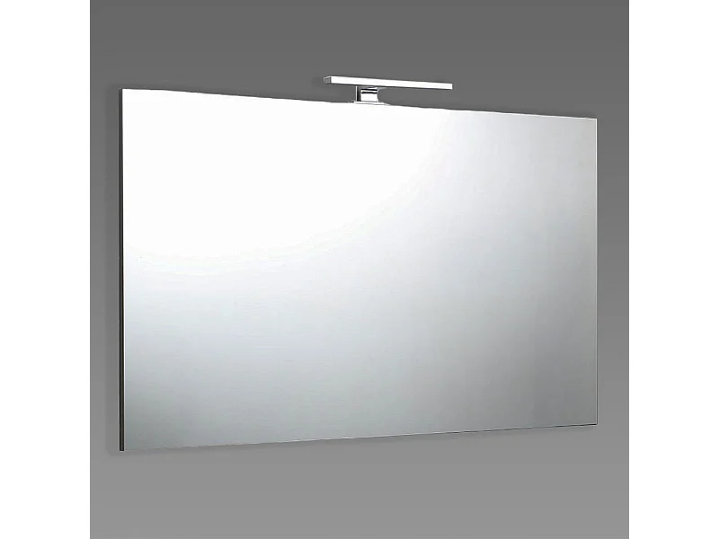 Miroir 120X70 A Affleurement Avec Lampe Led
