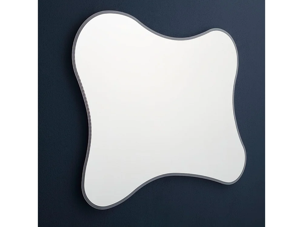 Miroir Biseauté +  Cadre Rétroéclairé Avec Led 120X90