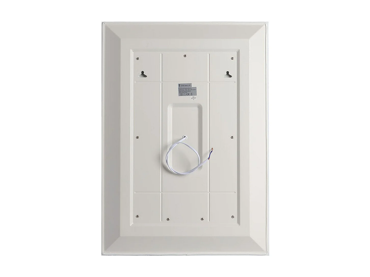 Miroir Rectangulaire 50X70 Décoré Et Éclairé Par Des Leds