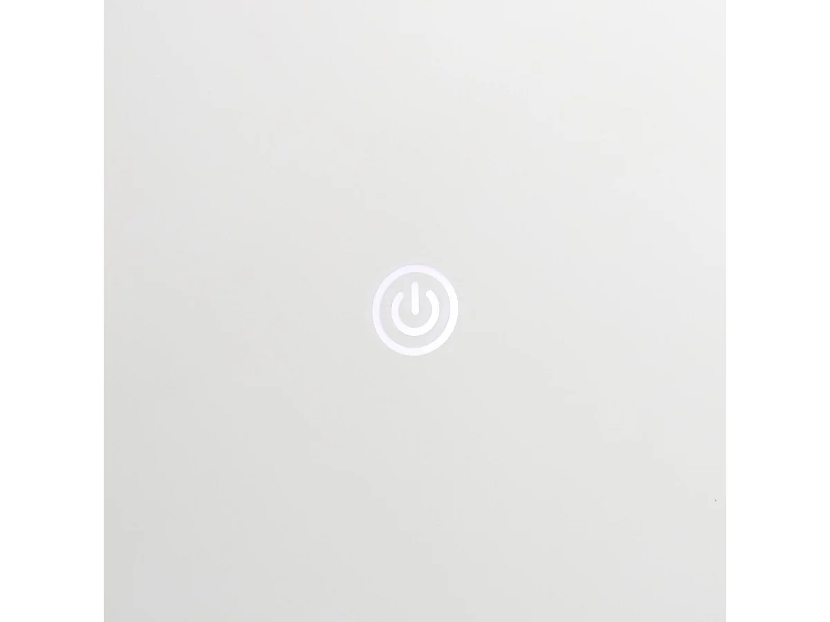 Miroir 90X70 Avec Finition Satinée Colorée Et Inserts Lumineux À Leds