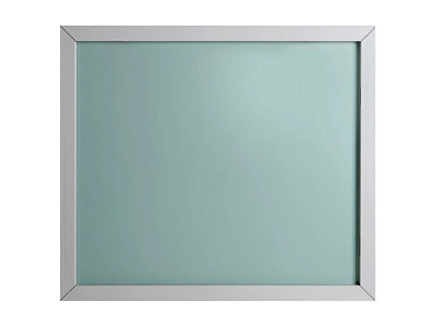 Miroir De Salle De Bains Affleurant Réversible 60X70 Métallique Avec Lampe À Leds