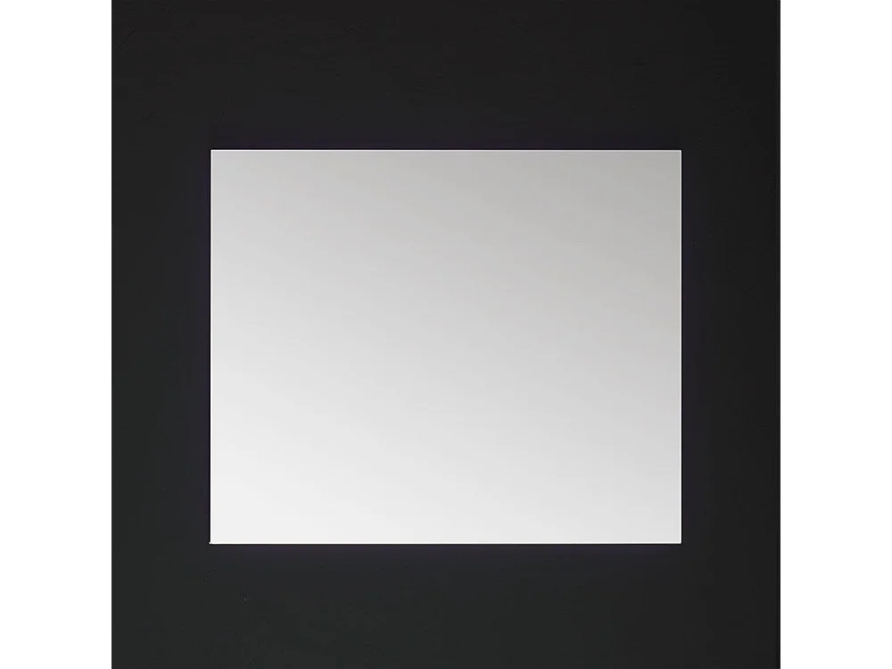 Miroir De Salle De Bain 70X60 Cm Avec Rétro-Éclairage Led