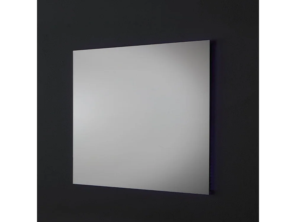 Miroir De Salle De Bain 70X60 Cm Avec Rétro-Éclairage Led