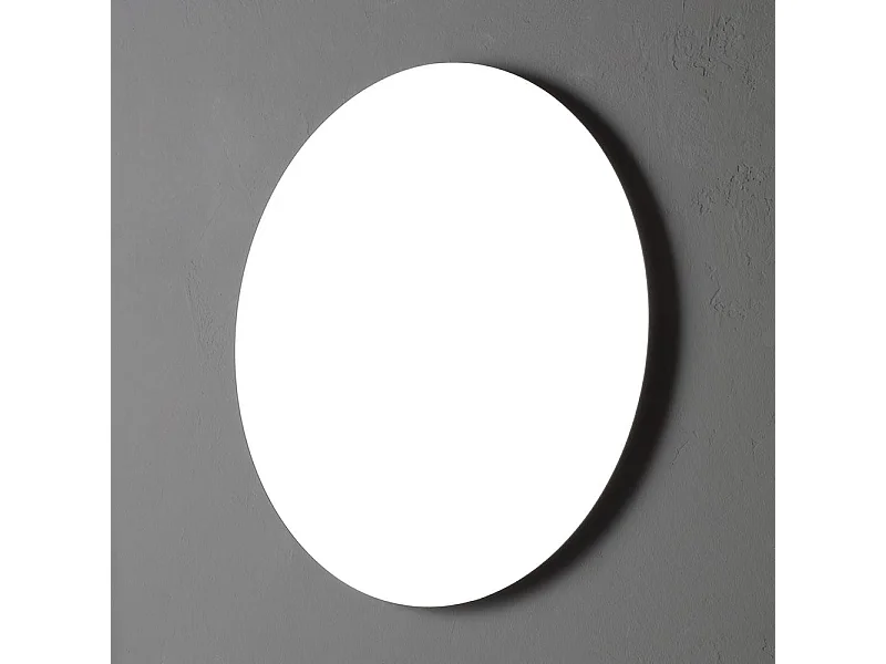 Miroir Moderne De Salle De Bain De Design Rond Diamètre Cm 60 Brillant