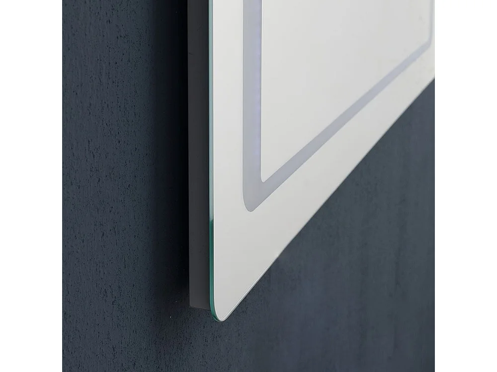 Miroir Rétroéclairé Avec Led Cm. 60X80 Réversible