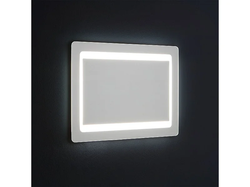 Miroir Rétroéclairé Avec Led Cm. 60X80 Réversible