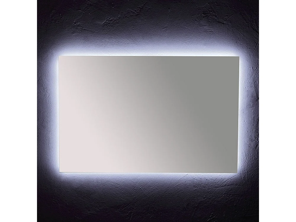 Miroir De Salle De Bain 120X70 Cm Avec Rétro-Éclairage À Leds
