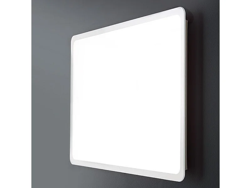 Miroir Angles Arrondis Éclairé Avec Led 60 X 60 Cm | Dallas