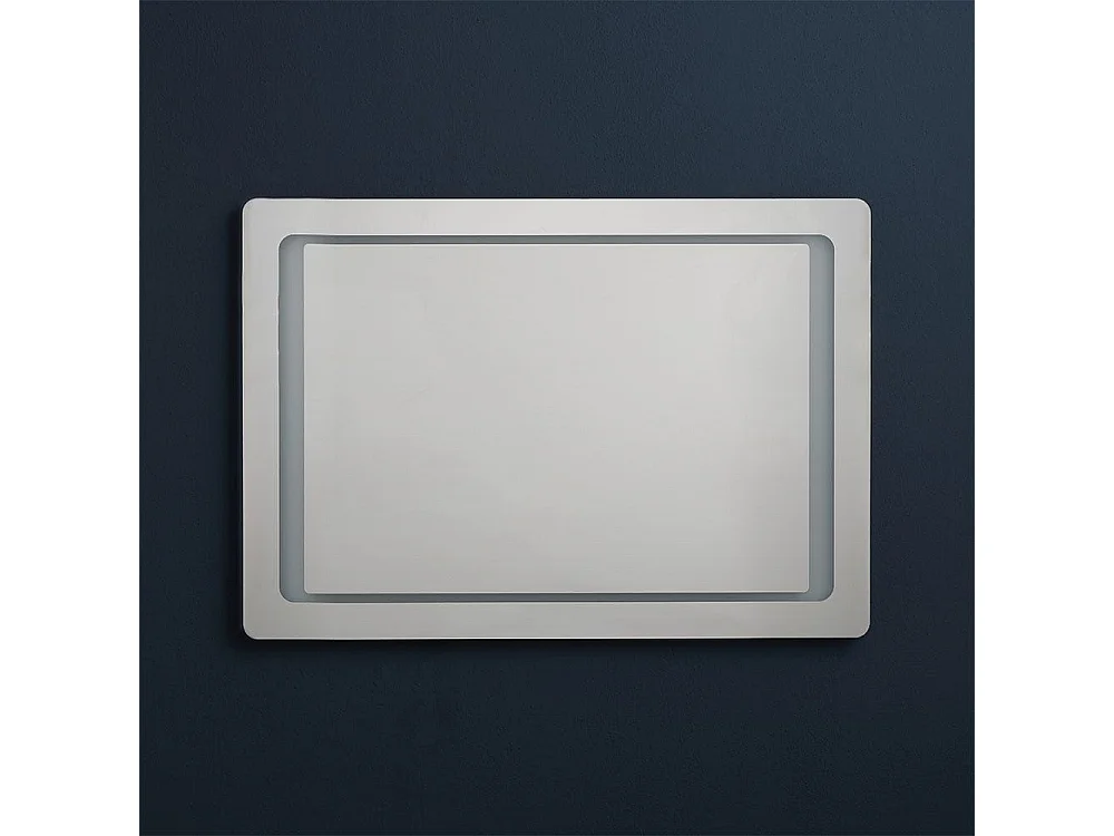 Miroir 100X70 De Salle De Bain Rétroéclairé Avec Led Réversible